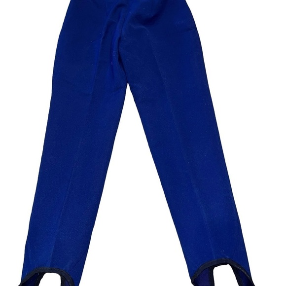 OBERMEYER Ski Snow Pant 10 10R Stirrup InBoot 2-Way-Stretch NWT Blue - Picture 4 of 4